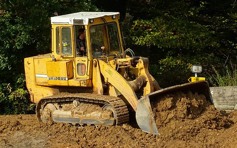 Track loader Traxcavator